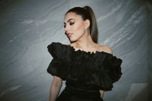 Load image into Gallery viewer, X Ruffle (Black)