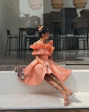 Load image into Gallery viewer, X Ruffle (Peach)