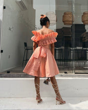 Load image into Gallery viewer, X Ruffle (Peach)