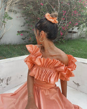 Load image into Gallery viewer, X Ruffle (Peach)
