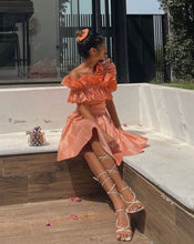 Load image into Gallery viewer, X Ruffle (Peach)